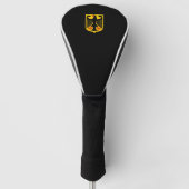 Duitse wapenschild Golf Head Hoesje Golfheadcover (Voorkant)