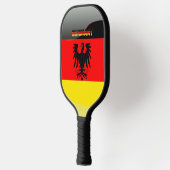 Duitse wapenschild pickleball paddle (Links)