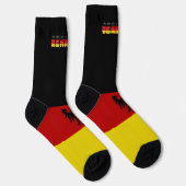 Duitse wapenschild sokken (Rechts)