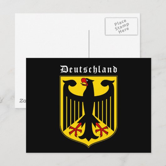 Duitse wapenstilstand briefkaart (Voorkant / Achterkant)