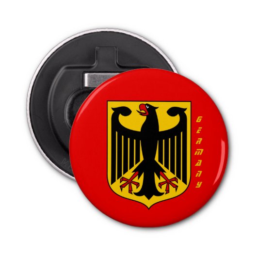 Duitse wapenstilstand, Duitse bottelopener Button Flesopener (Voorkant)