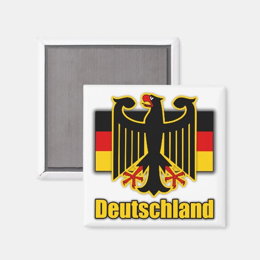 Duitse wapenstilstand magneet (Voorkant / Achterkant)