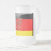 Duitse wapenstilstand matglas bierpul (Voorkant rechts)
