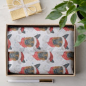 Duitse Waterverf Hondenrassen Kerstmis Tissuepapier (Geschenk)