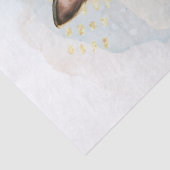 Duitse Waterverf Shepherd Puppy Tissuepapier (Detail)