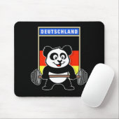 Duitse Weightlift Panda Muismat (Met muis)