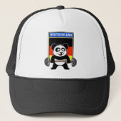Duitse Weightlift Panda Trucker Pet (Voorkant)