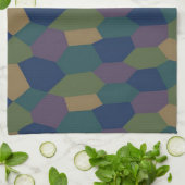 Duitse Wereldoorlog I Lozenge Camo Kitchen Towel Theedoek (Gevouwen)