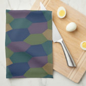 Duitse Wereldoorlog I Lozenge Camo Kitchen Towel Theedoek (Quarter Fold)