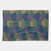 Duitse Wereldoorlog I Lozenge Camo Kitchen Towel Theedoek (Horizontaal)