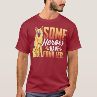 Duitse werkredding Shepherd Lover Gift K9 Dog T-shirt