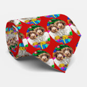 Duitse WH Pointer Open Gifts Kerstmis Stropdas (Opgerold)