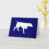 DUITSE WIJZER SHORTHAIR KAART (Gele Bloem)