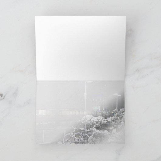 Duitse Winter Feestdagen Kaart (Binnen)