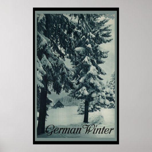 Duitse winter poster (Voorkant)