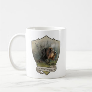 Duitse Wirehaire Pointer, Boar Hunting Koffiemok