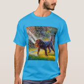 Duitse Wirehaire Pointer Dog T-shirt (Voorkant)