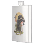 Duitse Wirehaire Pointer jaagt op eendenkoffie Mu Flacon (Links)