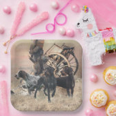 Duitse Wirehaire Pointer sticker Papieren Bordje (Feest)