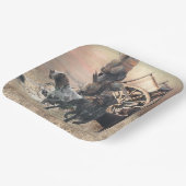 Duitse Wirehaire Pointer sticker Papieren Bordje (Gebogen)