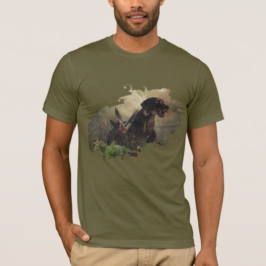 Duitse Wirehaire Pointer T-Shirt (Voorkant)