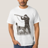 Duitse Wirehaire Pointer T-Shirt (Voorkant)