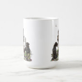 Duitse Wirehaire Pointers, fazant jachttapes Koffiemok (Center)