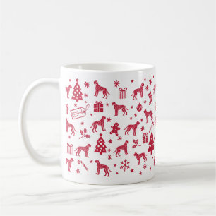 Duitse Wirehaired Pointer Christmas Design Koffiemok