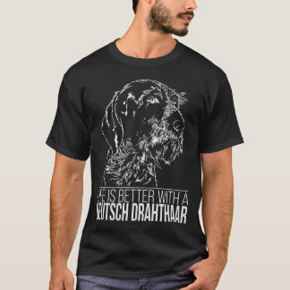 Duitse Wirehaired Pointer Fan T-shirt