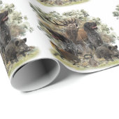 Duitse wirehaired pointers, De passie voor de jach Cadeaupapier (Rol Hoek)