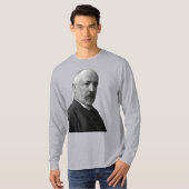 Duitse wiskundige Georg Cantor T-shirt (Voorkant volledig)
