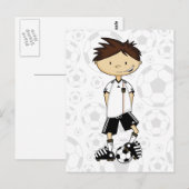 Duitse WK Voetbal Briefkaart (Voorkant / Achterkant)