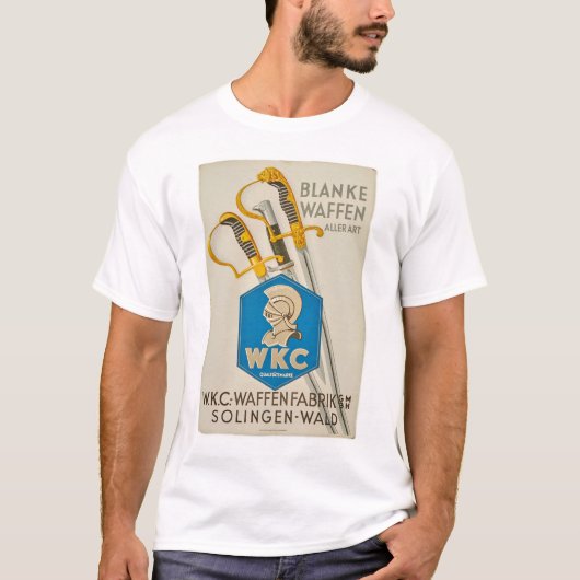  Duitse WKC Solingen militaria T-shirt (Voorkant)