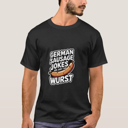 Duitse worstelgrappen zijn gewoon de ergste Beiers T-shirt (Voorkant)