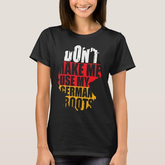 Duitse wortels t-shirt (Voorkant)