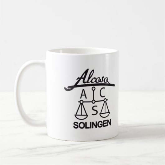 Duitse ww2 Alcoso Solingen  Koffiemok (Links)