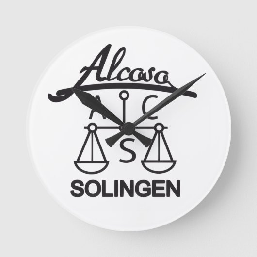 Duitse ww2 Alcoso Solingen  Ronde Klok (Voorkant)