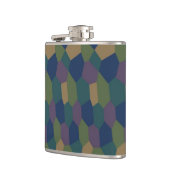 Duitse WWWI Lozenge Camouflage Flask 2 Heupfles (Links)