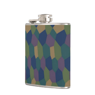 Duitse WWWI Lozenge Camouflage Flask 2 Heupfles