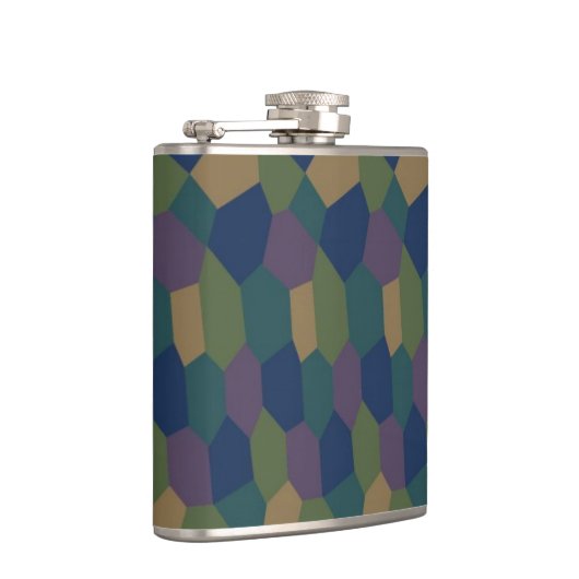 Duitse WWWI Lozenge Camouflage Flask 2 Heupfles (Rechts)