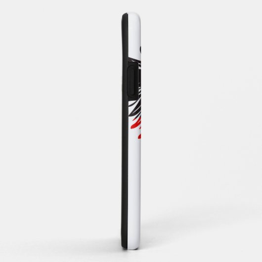 Duitse zwarte adelaar Case-Mate iPhone case (Achterkant/rechts)