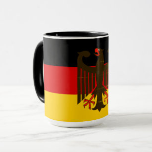 Duitse zwarte adelaar/Duitse vlag Mok