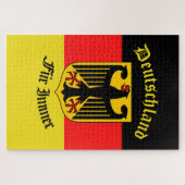 Duitse zwarte adelaar, Duitsland voorgoed/Fur Imme Legpuzzel (Horizontaal)
