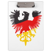 Duitse zwarte adelaar klembord (Voorkant)