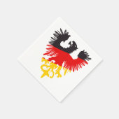 Duitse Zwarte Adelaar Servet (Hoek)