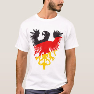 Duitse zwarte adelaar t-shirt