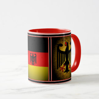Duitse zwarte arend, Duitsland 11oz Mok