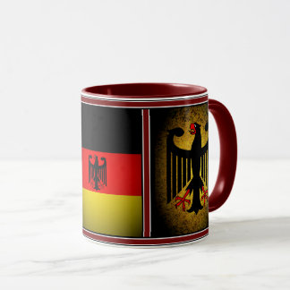 Duitse zwarte arend, Duitsland 11oz Mok