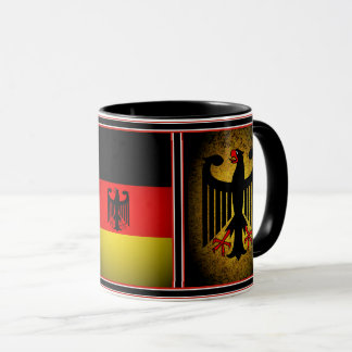 Duitse zwarte arend, Duitsland 11oz Mok
