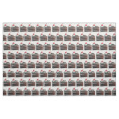 Duitse zwarte boskake Gâteau Slice Dessert Stof (Fat Quarter)